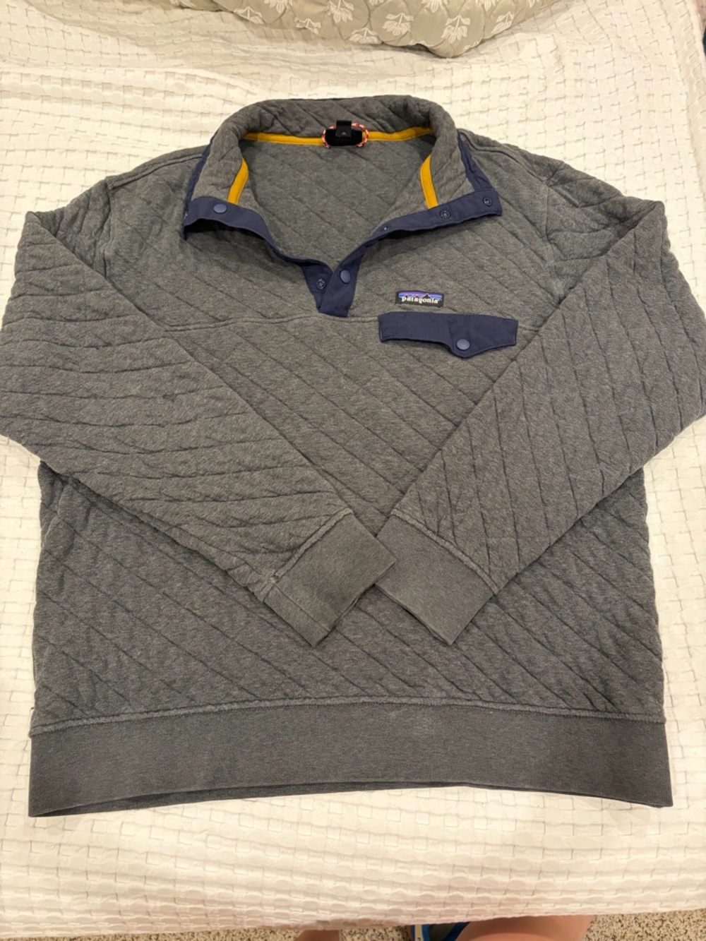Patagonia quilted pullover